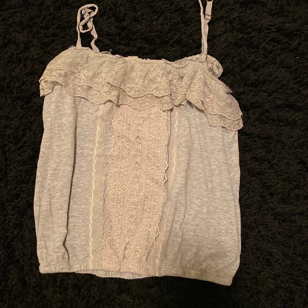 Lacey tank top